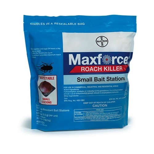 MAXFORCE ROACH BAIT STATIONS 72/BAG