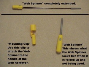 WEB SPINNER SPIDER WEB REMOVER