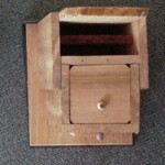 Blue Bat House Bottom View